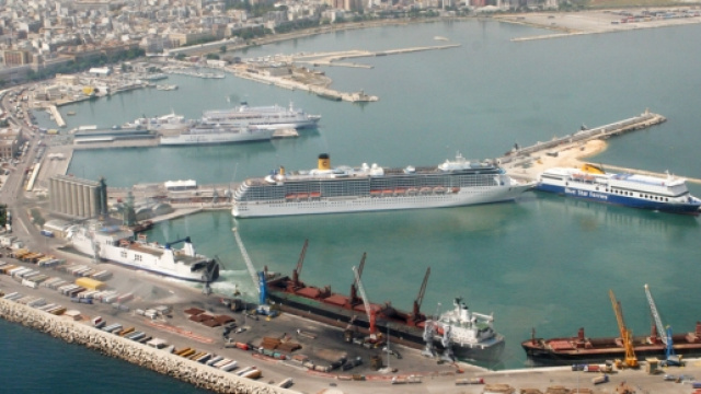 Il porto di Bari, uno dei tre ritenuti sensibili
