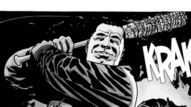 Negan nel fumetto di "The Walking Dead"