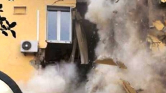 Crollo alla Facolt&agrave; di veterinaria di Napoli