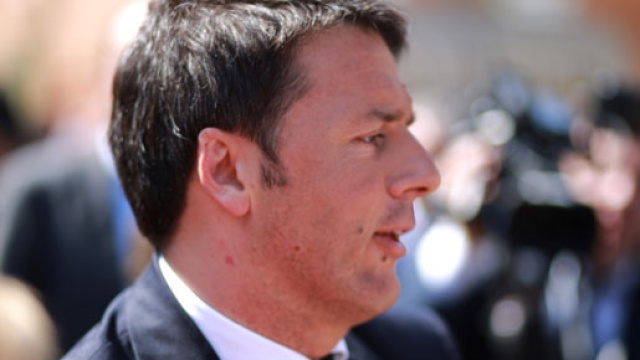 Il presidente del Consiglio, Matteo Renzi