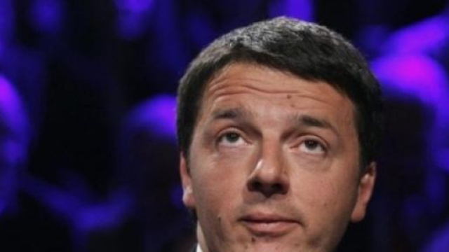 Il presidente del consiglio, Matteo Renzi