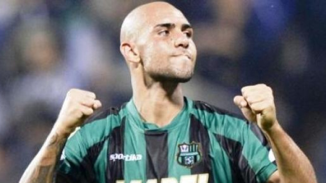 Simone Zaza autore del primo gol del Sassuolo