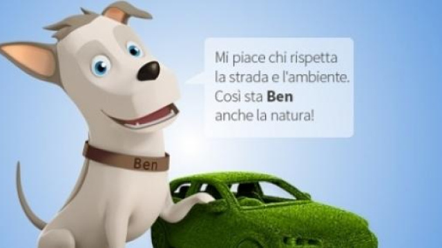 il cagnolino Ben, mascotte Ben Assicura