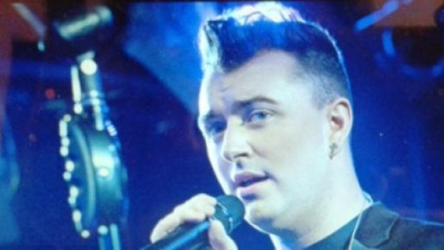 Il cantante britannico Sam Smith 
