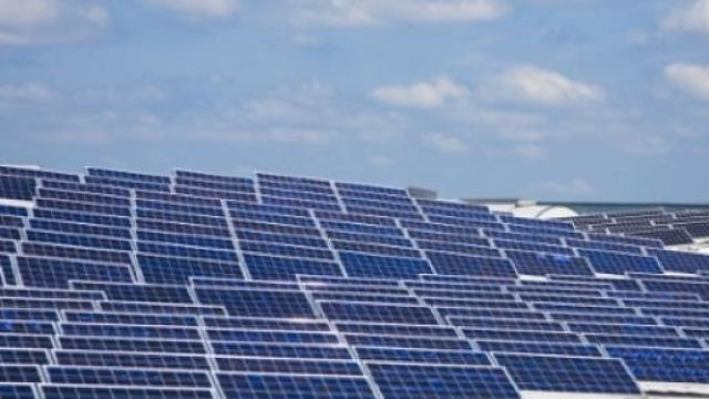 Energia rinnovabile con i panneli fotovoltaici