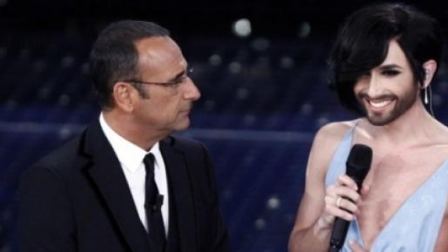 Festival di Sanremo: picco d'ascolti per Conchita