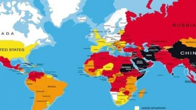 Libert&agrave; di stampa nel mondo - RSF 2015