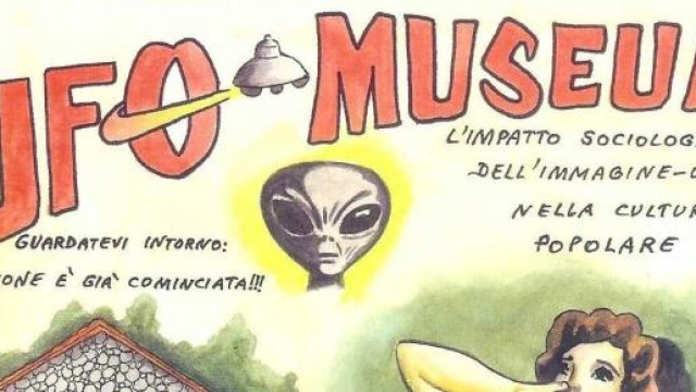Ingresso gratuito all'UFO-Museum di Bagnoregio