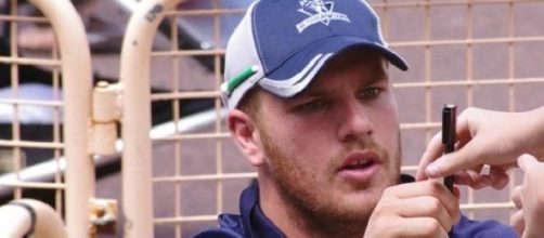 Aaron Finch made 135 after being dropped on nought