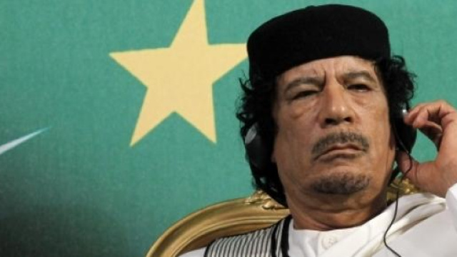 L'ex rais, Muhammar Gheddafi