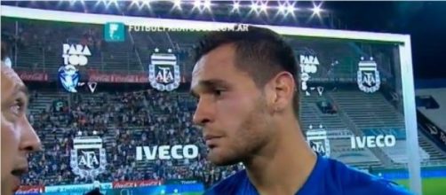 Milton Caraglio marc&oacute; dos Goles para Velez