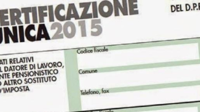 Richiedere il CUD 2015 in cartaceo.