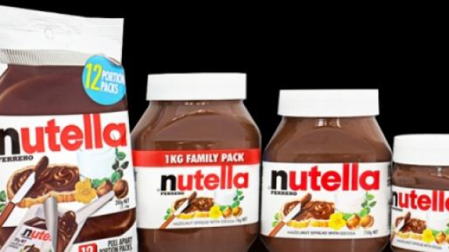 Vari tipi della mitica Nutella