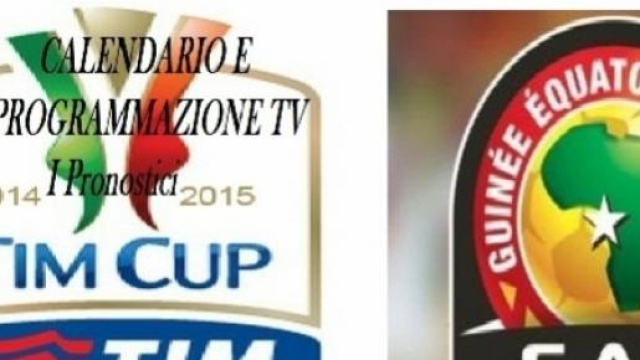 Coppa Italia e Coppa d'Africa tv 3-4-5 FEB 2015