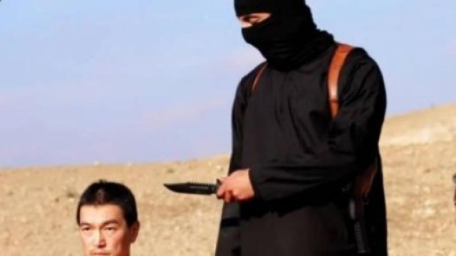 Jihadi John ed i due ostaggi giapponesi 