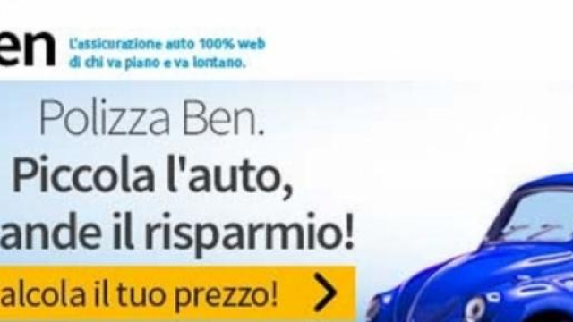 Con un clic si pu&ograve; sapere il premio da pagare.