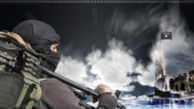 Immagine tratta dal twitter jihadista