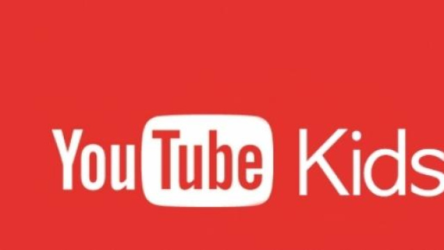 La scritta dell'atteso YouTube Kids