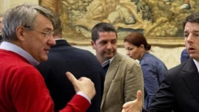Renzi e Landini, eterni duellanti