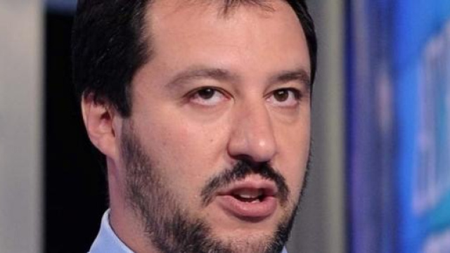 Matteo Salvini, il leader della Lega Nord