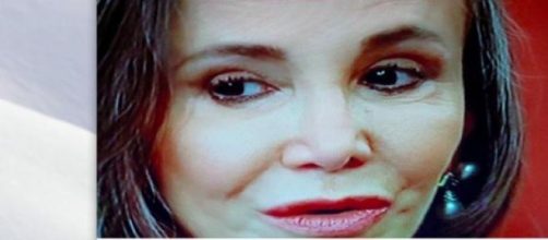 Florinda Meza no programa do Ratinho