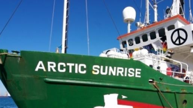 Greenpeace, toujours &agrave; la pointe de son combat.