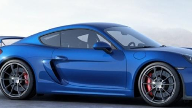 La nuova Porsche Cayman GT4