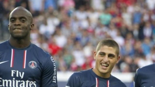 Marco Verratti nella sua prima stagione parigina. 