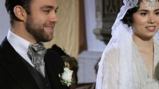 Maria il giorno del matrimonio