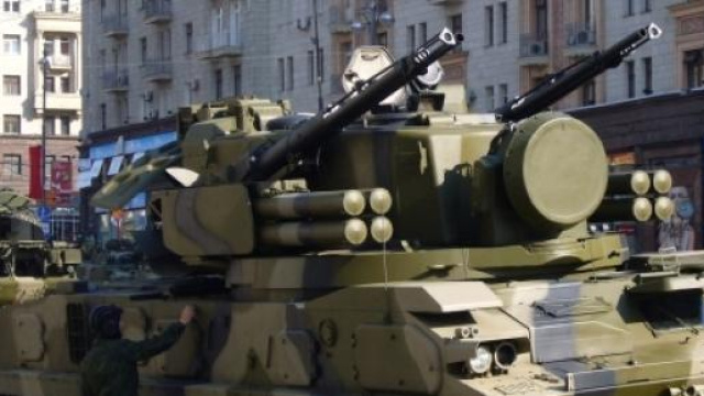 Un semovente antiaereo russo