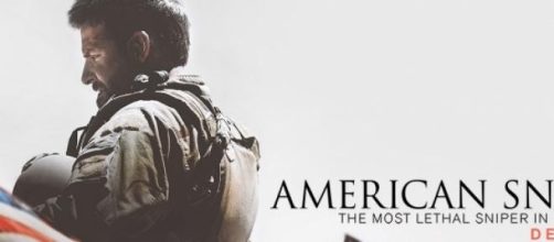 P&oacute;ster de la pel&iacute;cula, The American Sniper. 