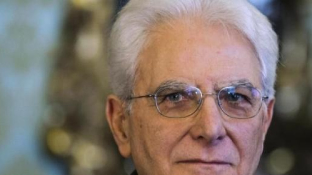 Il Presidente della Repubblica, Sergio Mattarella