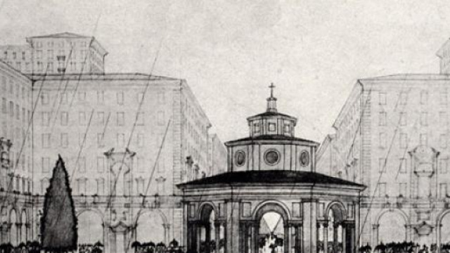 Portaluppi-Semenza progetto "Ci&ograve; per amor" 1926-27