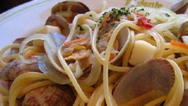 A San Valentino linguine con capesante