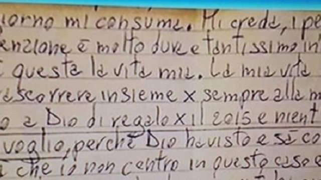 Ecco la lettera di Bossetti scritta dal carcere
