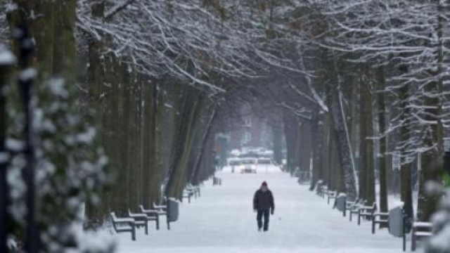 Nei prossimi giorni, neve e gelo su tutta l'Italia