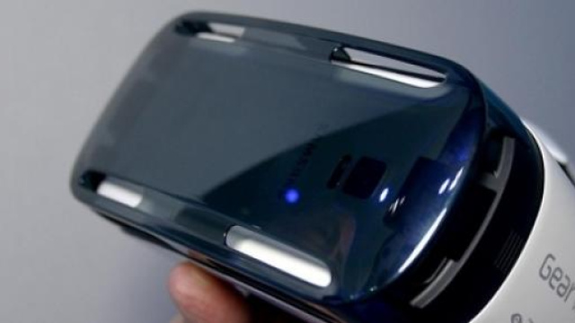 Il visore Samsung Gear VR. 