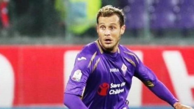 Diamanti autore di un gol contro l'Atalanta