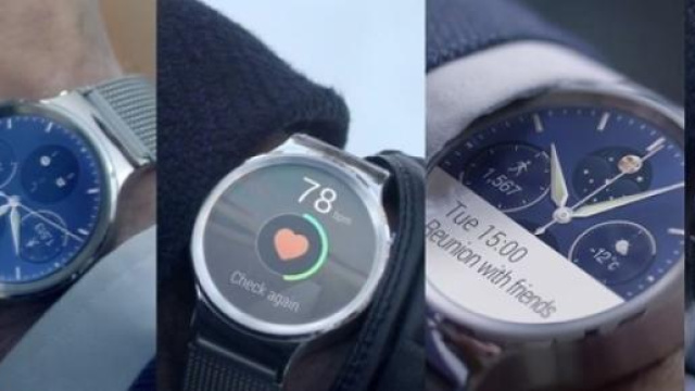 Ecco le prime immagini del Huawei Watch.