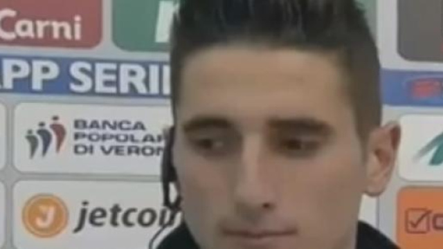  Mattiello, ieri sera nel dopo partita.