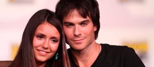 Ian Somerhalder y su ex novia Nina Dobrev