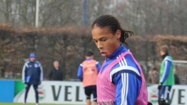 Leroy San&eacute;, 19 anni, centrocampista dello Schalke