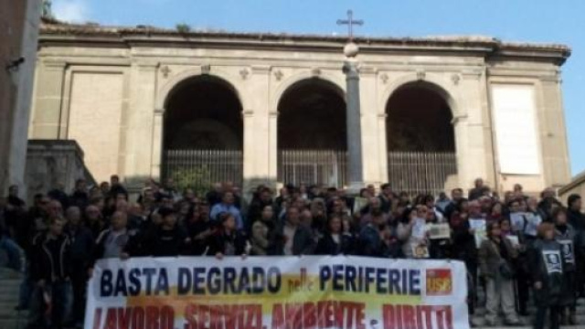 Roma Est dice No alla discarica di Rocca Cencia 