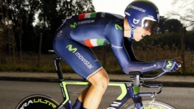 Adriano Malori vincitore della crono inaugurale