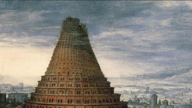 La torre di Babele in attesa della lingua italiana