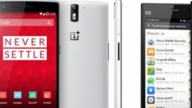 Prezzi Oneplus One, Xiaomi Mi3, Mi4, Redmi Note