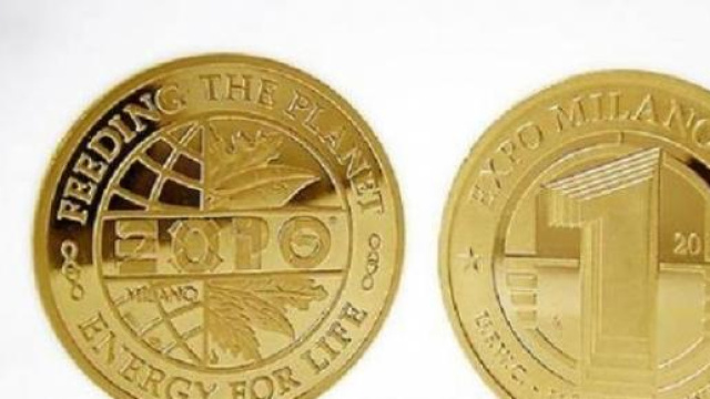 Coniazione Expo 2015 a Papa Francesco