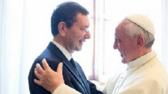 Il Papa e il Sindaco Marino