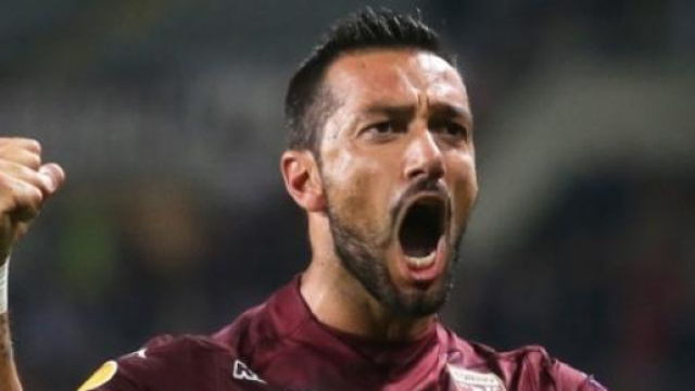 L'attaccante granata Quagliarella