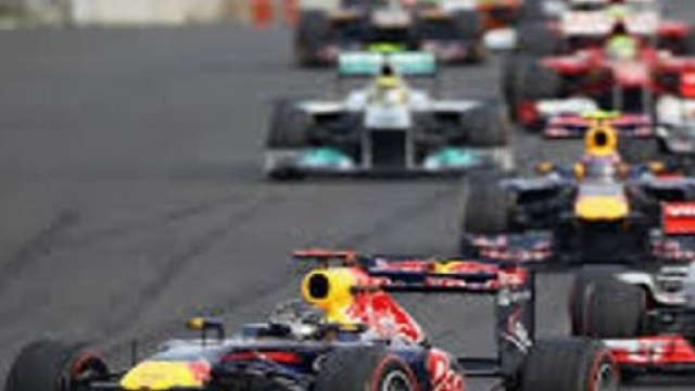 L'immagine di una gara di Formula 1 